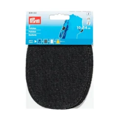 Prym Strykelapp Jeans/Denim – 10x14cm 2stk – Sort