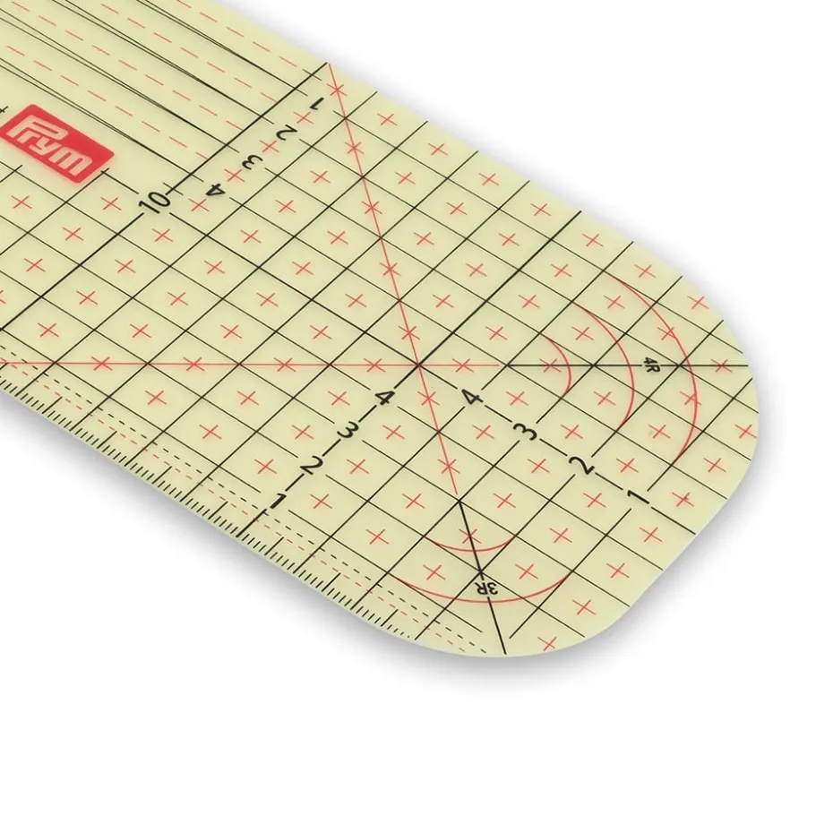 Prym Strykelinjal Transparent – 30x10cm
