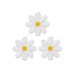 Prym Strykemerke – Blomster liten – Hvit