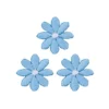 Prym Strykemerke – Blomster liten – Lys blå