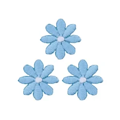 Prym Strykemerke – Blomster liten – Lys blå