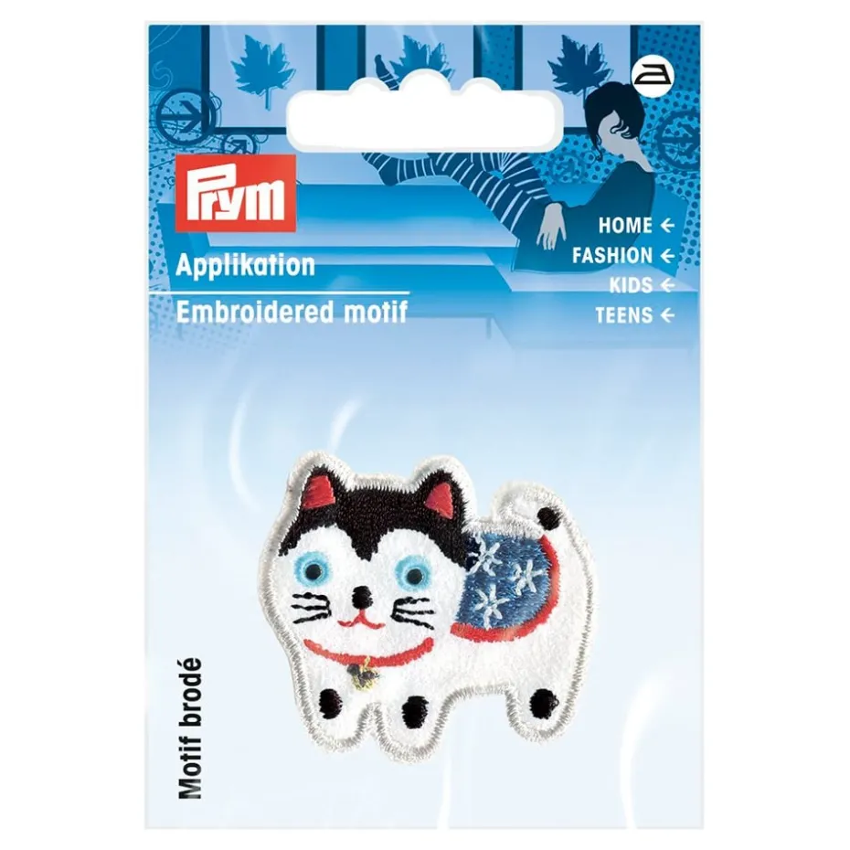 Prym Strykemerke – Katt Hvit – multifarget