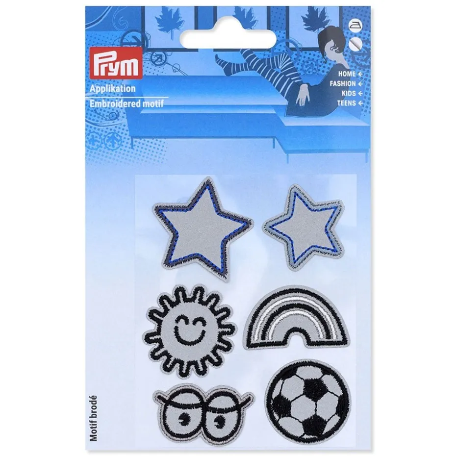 Prym Strykemerke Reflex – Grå – 6stk