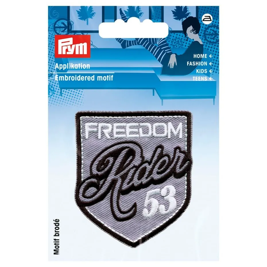 Prym strykemerke – RIDER grey/black/white