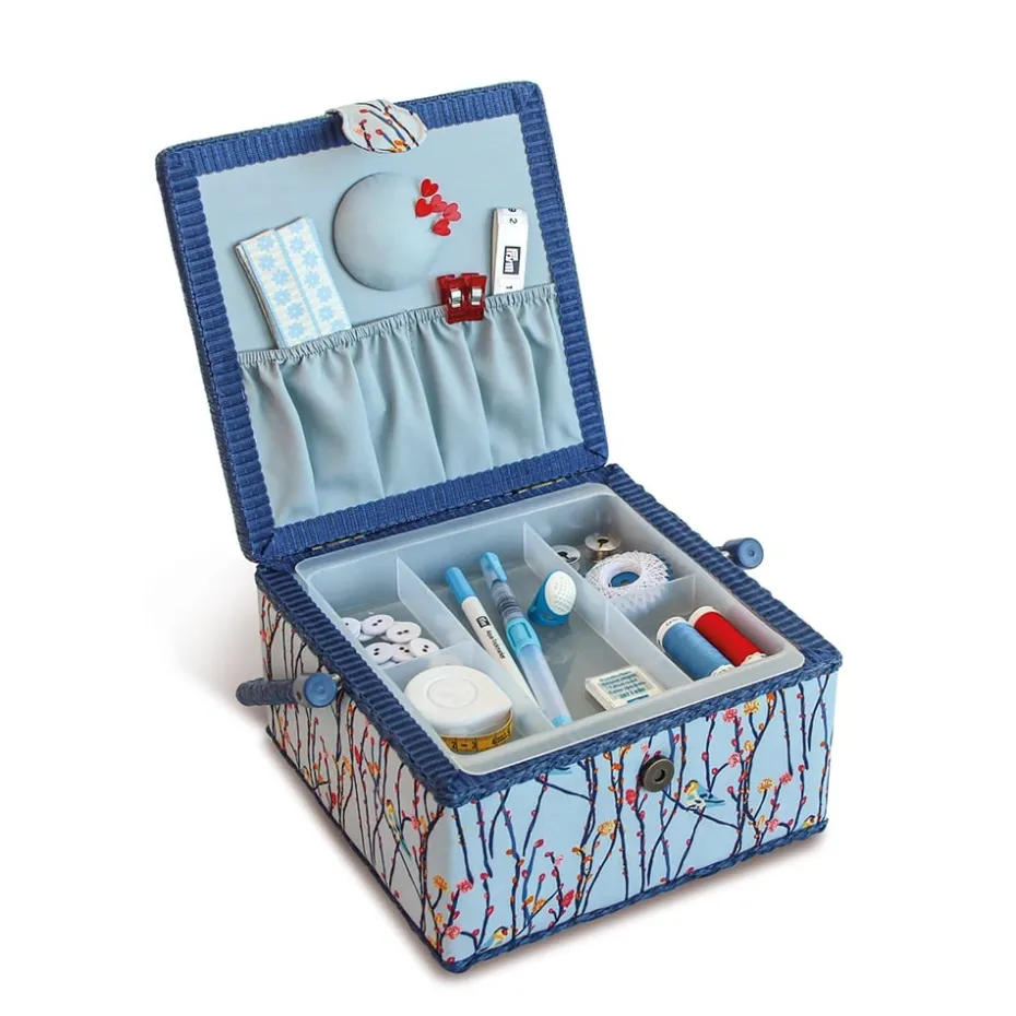 Prym Sykurv M Firkantet – 230x230x140mm – Blue birds