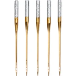 Prym Symaskinnåler 5stk – Broderi GOLD 130/705- 75+90
