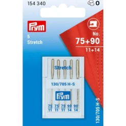 Prym Symaskinnåler 5stk – Stretch 130/705 – 75+90