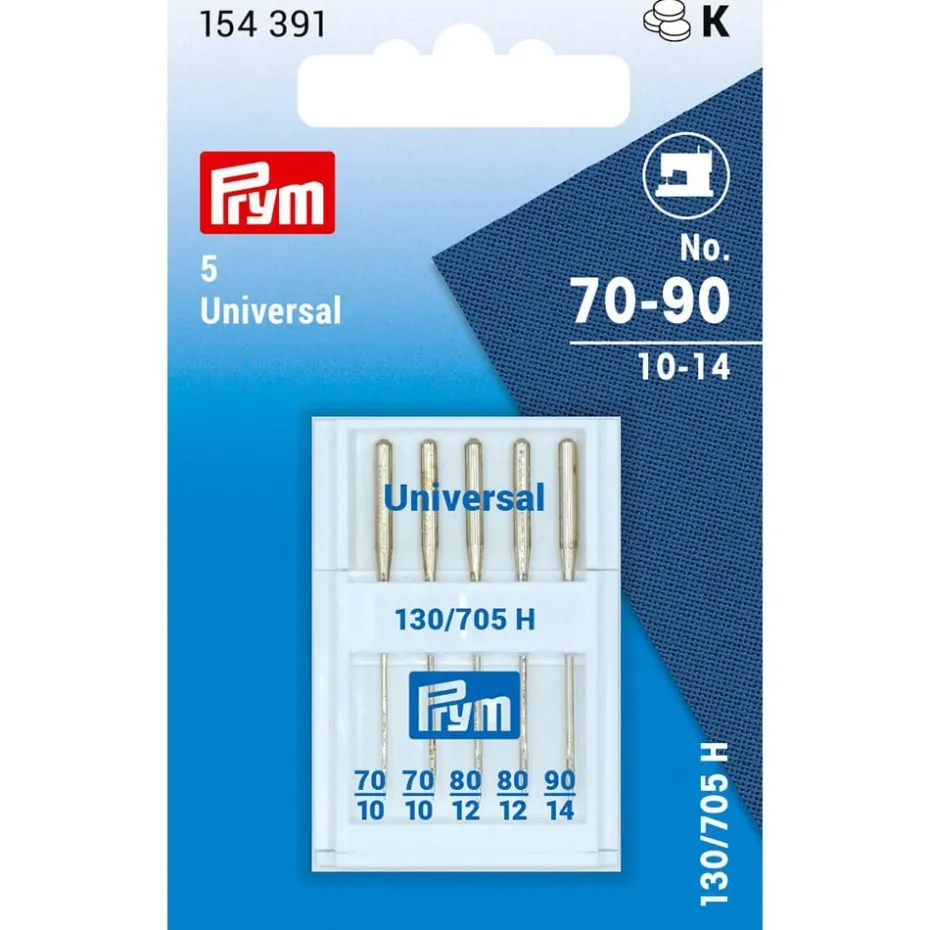 Prym Symaskinnåler 5stk – Universal 130/705 – 70-90