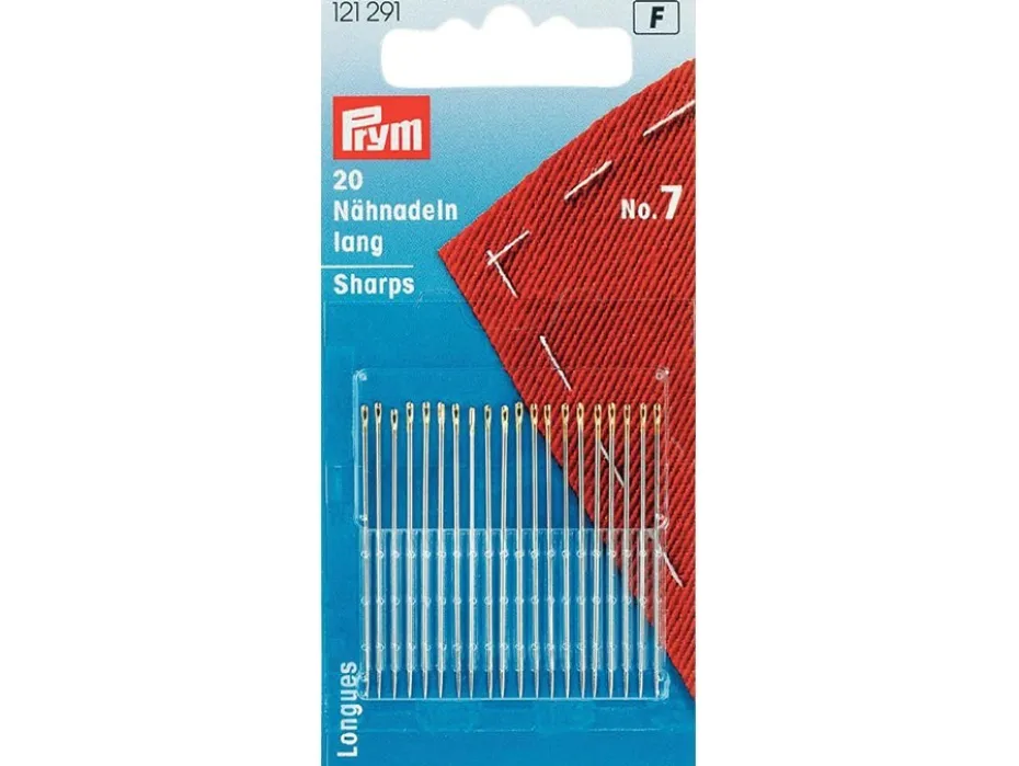 Prym Synåler Håndsøm Sharps 20stk – No.7 – Sølv