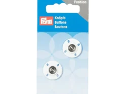 Prym Sy på patentknapp18mm 2 stk – Hvit