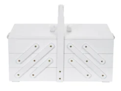 Prym Syskrin i tre L – 450x230x280mm – Hvit