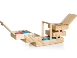 Prym Syskrin i tre L – 450x280x230mm – Lyst tre