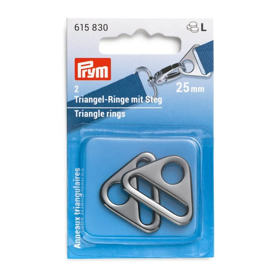 Prym Triangel ring 2stk 25mm – Gunmetal