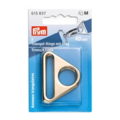 Prym Triangel ring 2stk 40mm – New gold