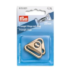 Prym Triangel ring 2stk 25mm – New gold