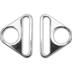 Prym Triangel ring 2stk 40mm – Sølvfarget