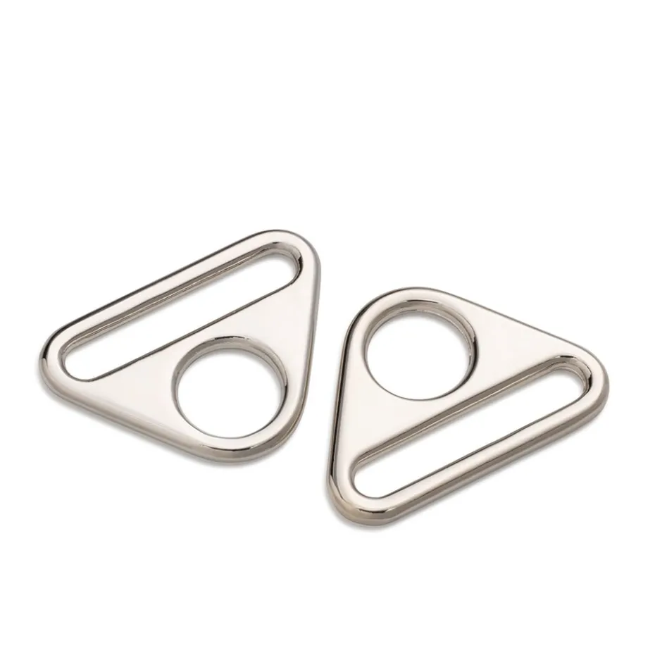 Prym Triangel ring 2stk 30mm – Sølvfarget
