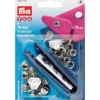Prym Trykknapper Jersey 10mm – 9stk – Sølv