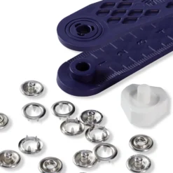 Prym Trykknapper Jersey 8mm – 10stk – Sølv