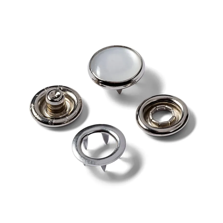 Prym Trykknapper Jersey 12mm – 6stk – Perlemor