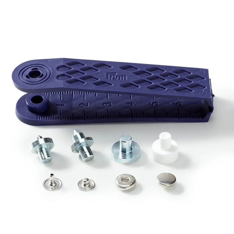Prym Trykknapper Mini 8mm – 10stk – Sølv