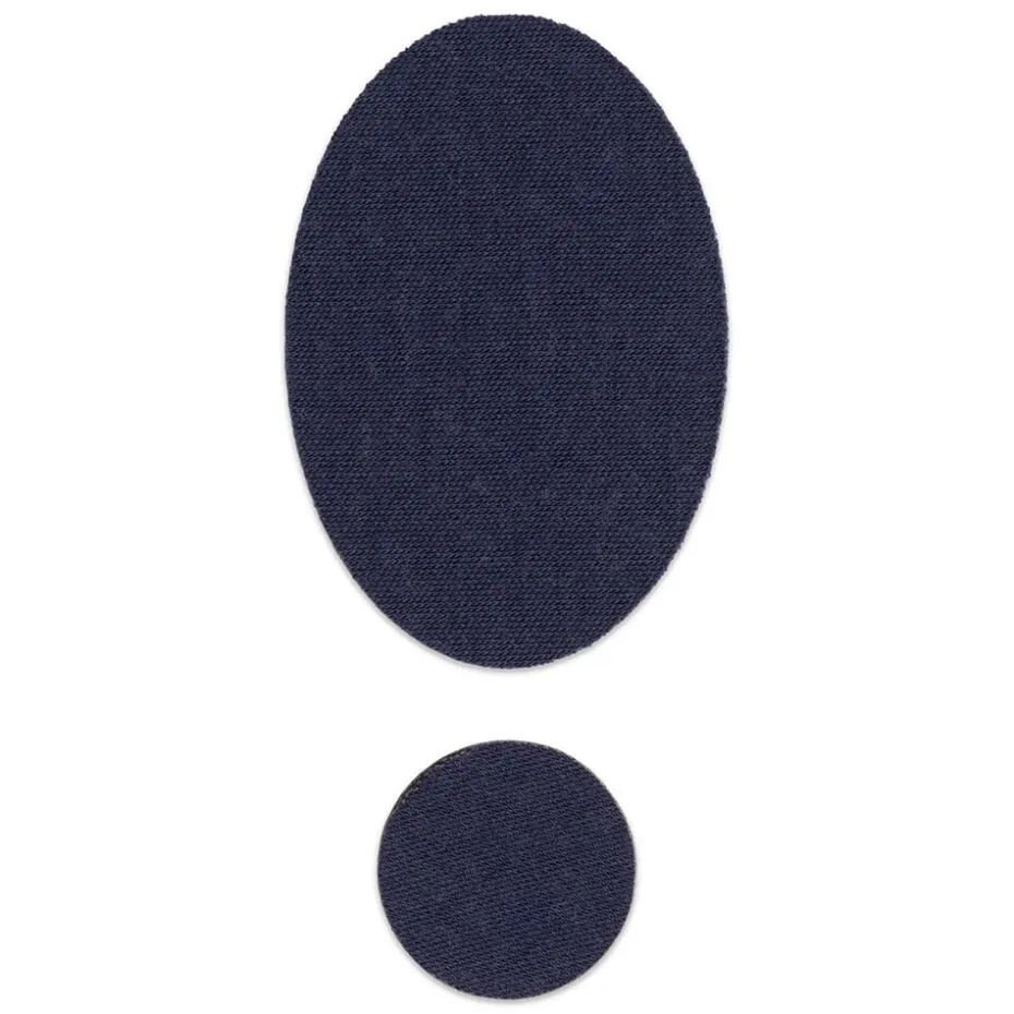 Prym x FabPatch Reparasjonslapp MERINO – Marine – 2stk