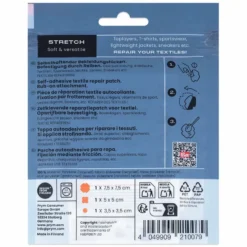 Prym x FabPatch Reparasjonslapp STRETCH – Oransje – 3stk