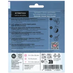 Prym x FabPatch Reparasjonslapp STRETCH – Rosa – 3stk