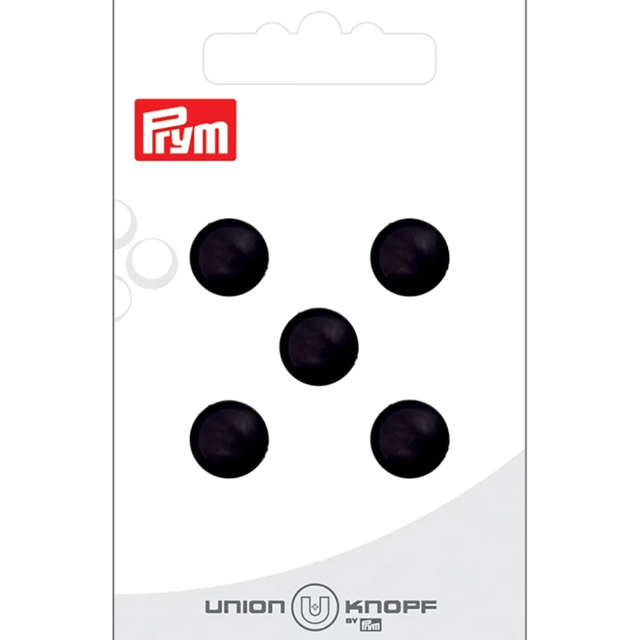 Prym Øyeknapper 27318 – 10mm 80 Sort – 5stk