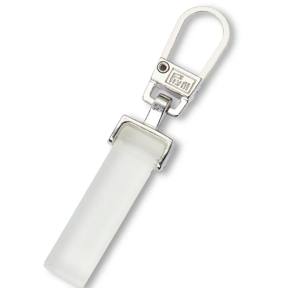 Prym Zip Puller Glidelåstrekker 1stk – Crystal plastic