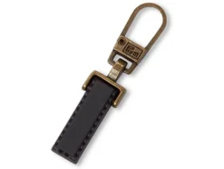Prym Zip Puller Glidelåstrekker 1stk – Crystal plastic Brun