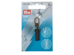 Prym Zip Puller Glidelåstrekker 1stk – Crystal plastic Brun