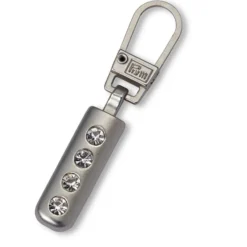 Prym Zip Puller Glidelåstrekker 1stk – Strass – Sølv
