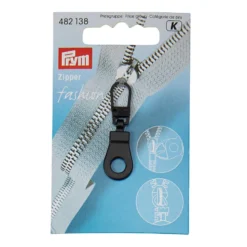 Prym Zip Puller Glidelåstrekker 1stk – Eyelet – Sort