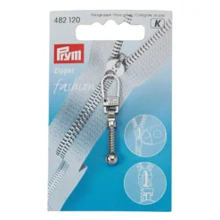 Prym Zip Puller Glidelåstrekker 1stk – Club – Sølv