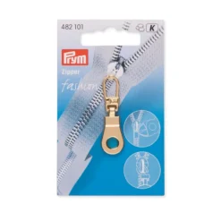 Prym Zip Puller Glidelåstrekker 1stk – Eyelet – New gold