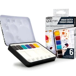QoR Artist Akvarell Halfpan Sett – 7000025 Urban Sketching