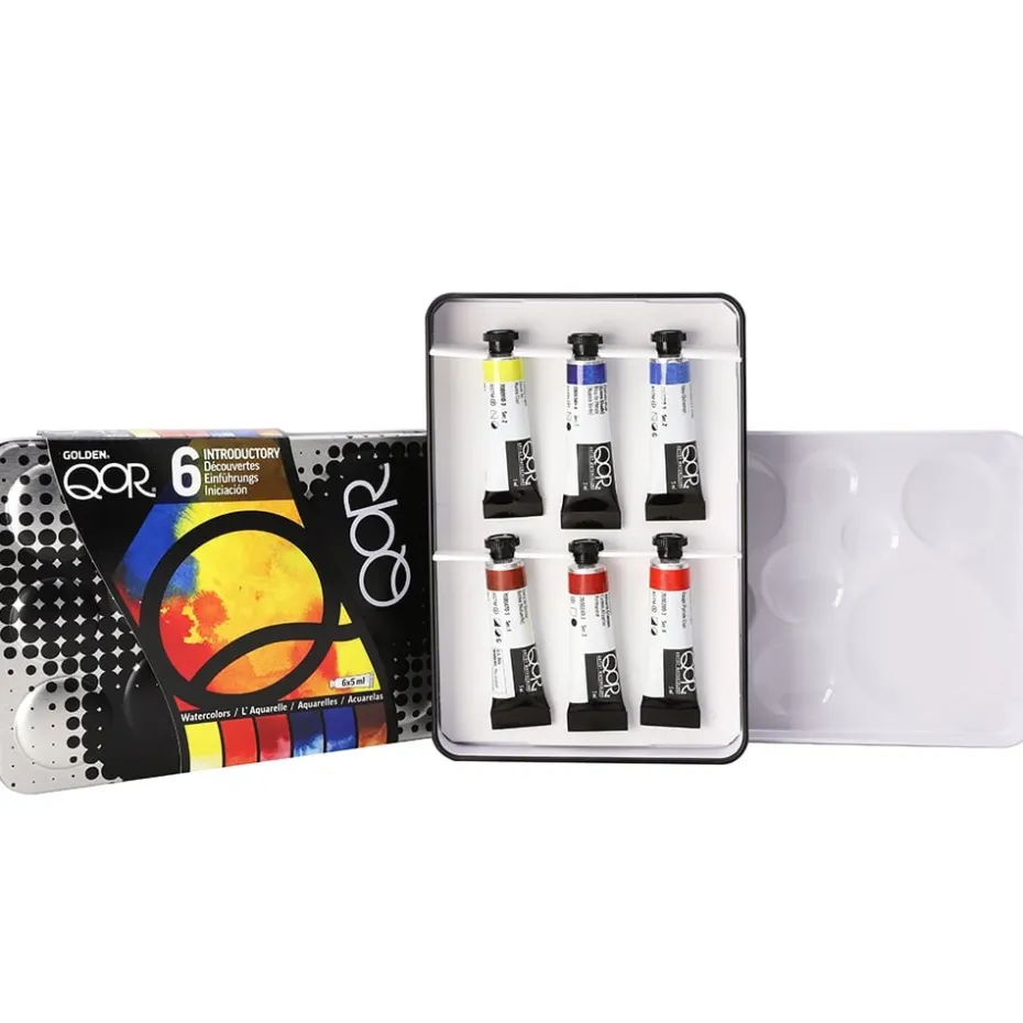 QoR Artist Akvarell Introductory 6 Sett – 7000001