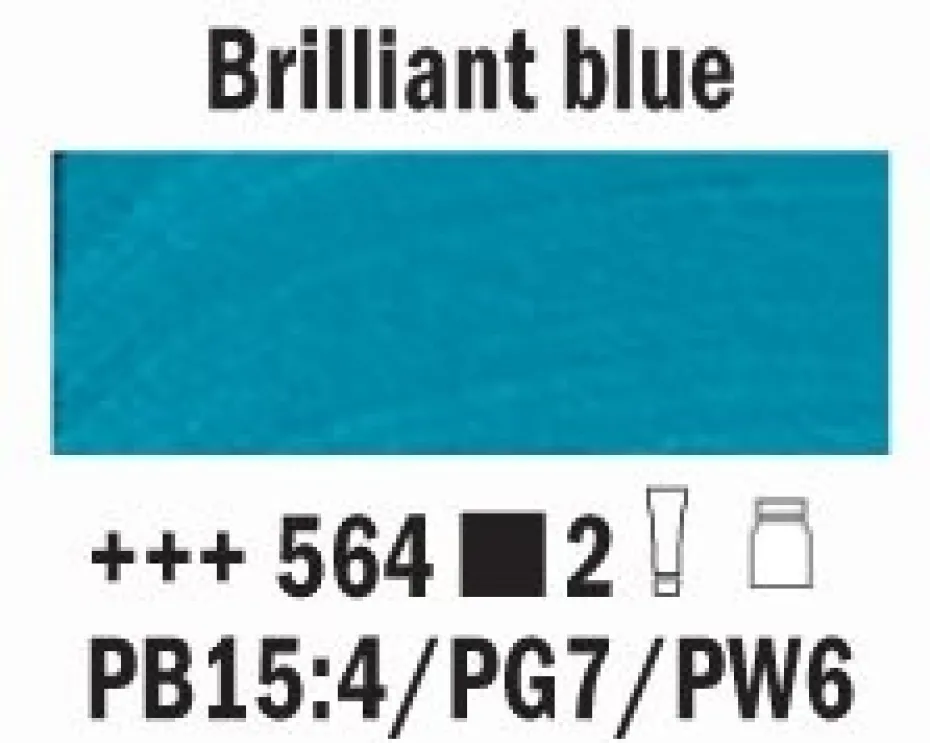 Rembrandt Akryl 40ml – 564 Brilliant blue