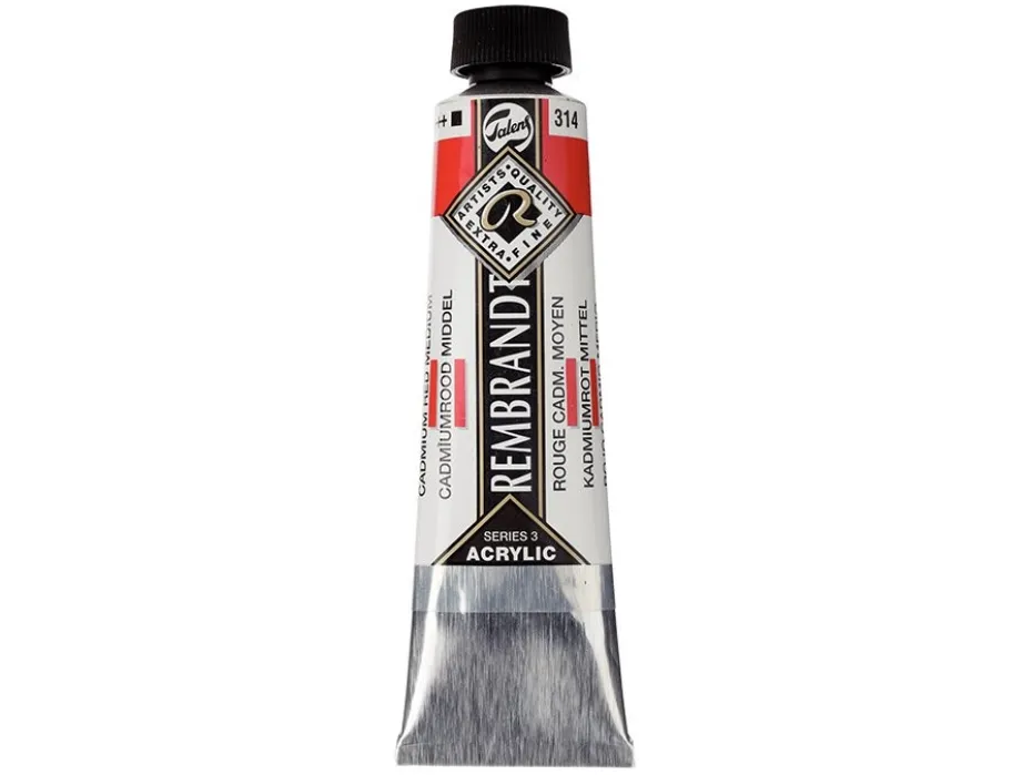 Rembrandt Akryl 40ml – 314 Cadmium red medium