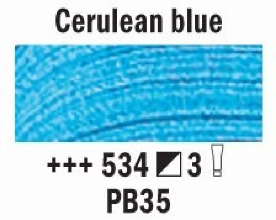 Rembrandt Akryl 40ml – 534 Cerulean blue