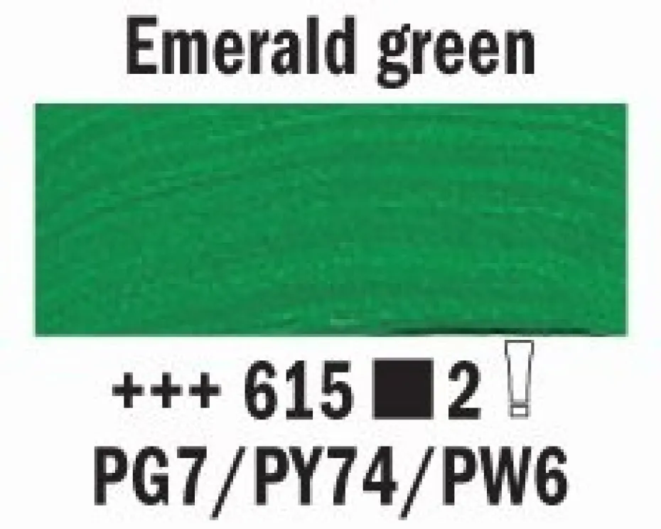 Rembrandt Akryl 40ml – 615 Emerald green