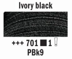 Rembrandt Akryl 40ml – 701 Ivory black