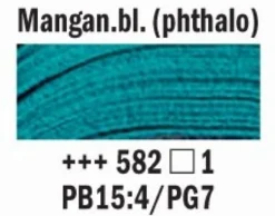 Rembrandt Akryl 40ml – 582 Manganese blue phthalo