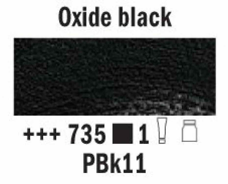 Rembrandt Akryl 40ml – 735 Oxide black
