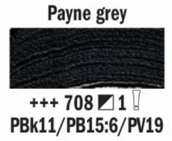 Rembrandt Akryl 40ml – 708 Payne’s Grey