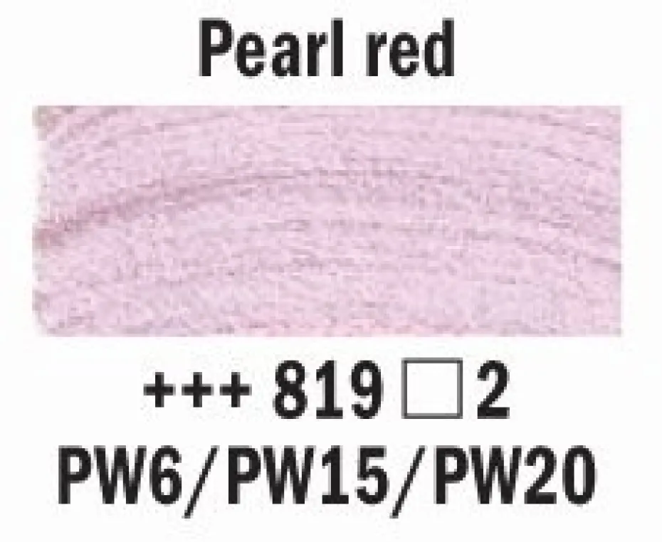 Rembrandt Akryl 40ml – 819 Pearl red