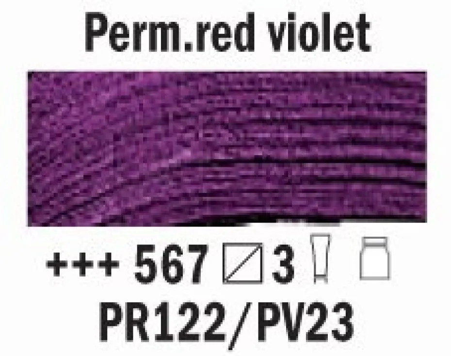 Rembrandt Akryl 40ml – 567 Permanent red violet
