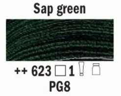 Rembrandt Akryl 40ml – 623 Sap green