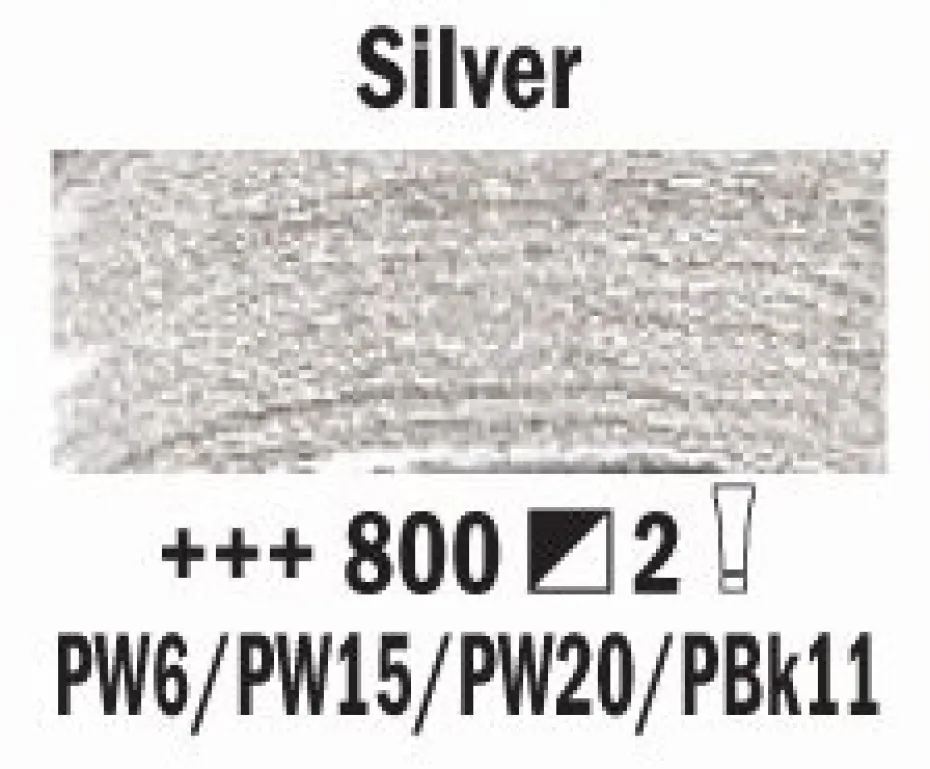 Rembrandt Akryl 40ml – 800 Silver